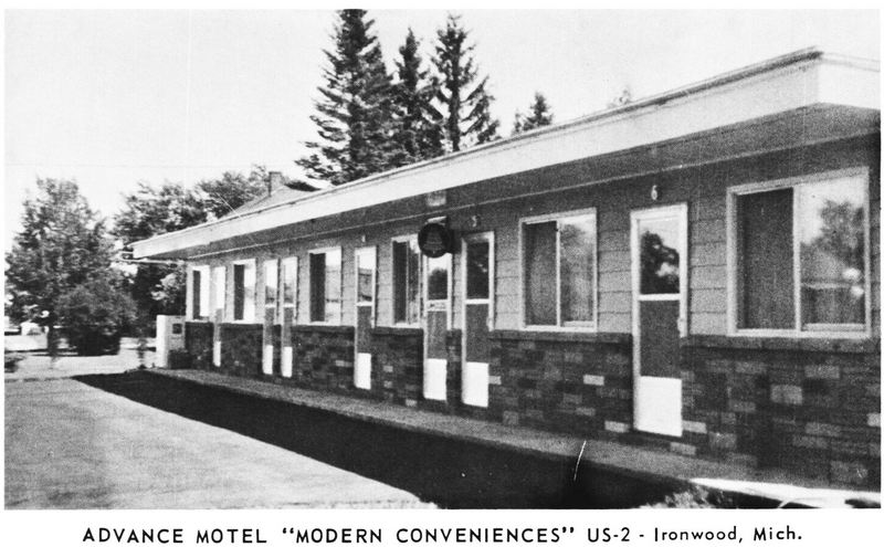 Advance Motel - Vintage Postcard (newer photo)
